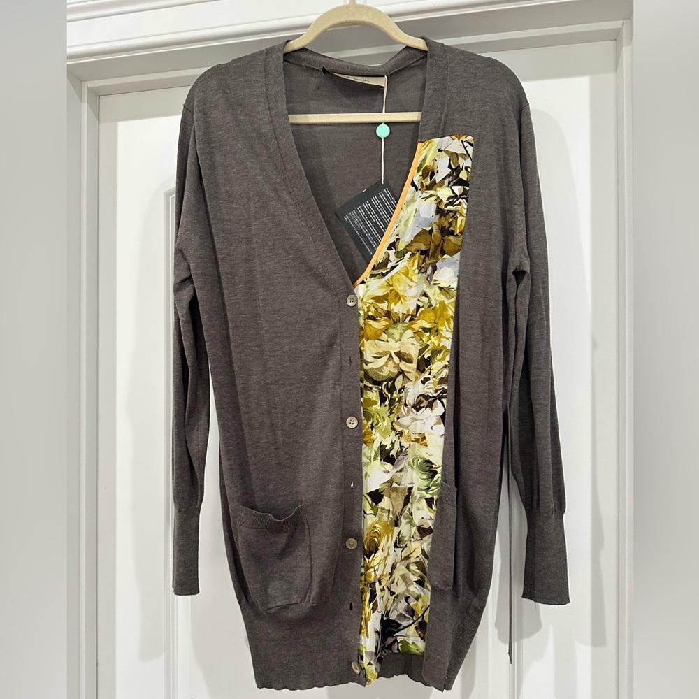 Paul Smith Cardigan Flower Panel Size L